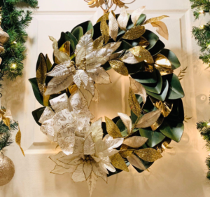 Creating a Stunning Wreath with Ribbons and Ornaments