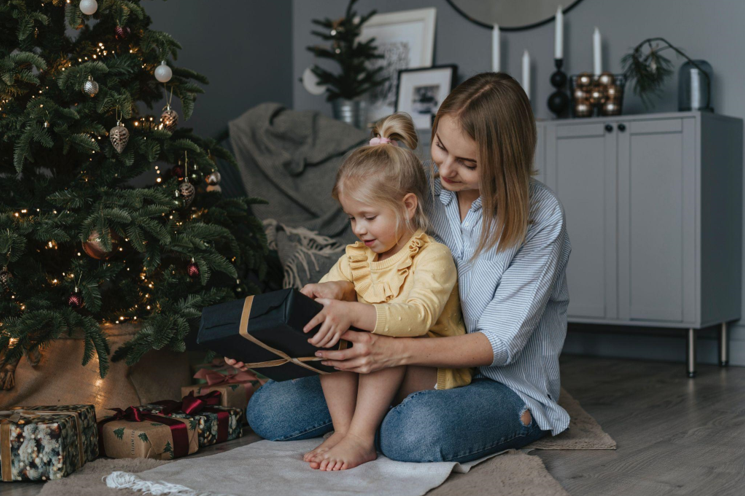 Christmas in July with Artificial Christmas Trees with Lights